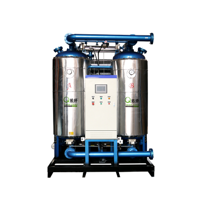 China supplier twin-tower waste desiccant compressed air dryer